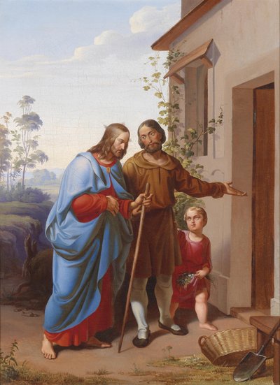 Christ is Welcome by Circle of Eduard von Engerth